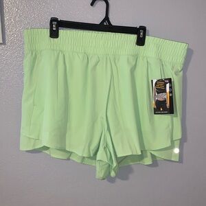 NWT Avia Mojito Mint Bike Liner Athletic Shorts